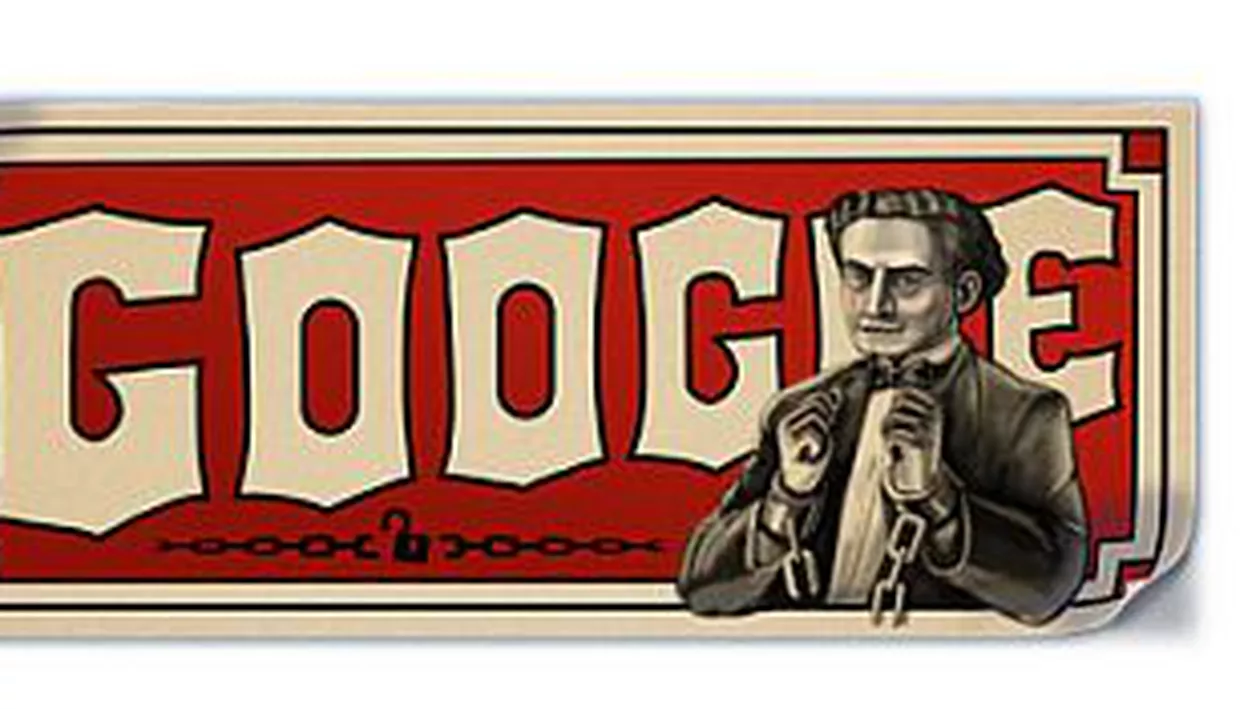 Google aniversează 137 de ani de la nașterea lui Houdini