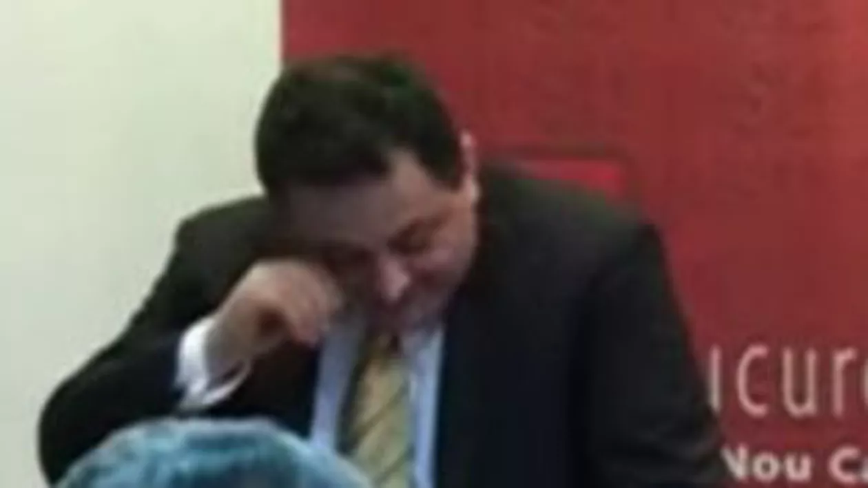 Marian Vanghelie şi Adrian Severin, în lacrimi după demisia eurodeputatului din PSD