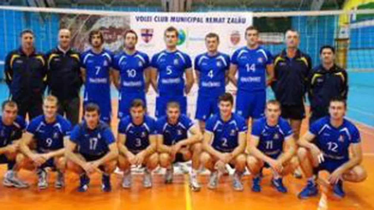 Remat Zalău a cucerit din nou titlul de campioană națională la volei masculin