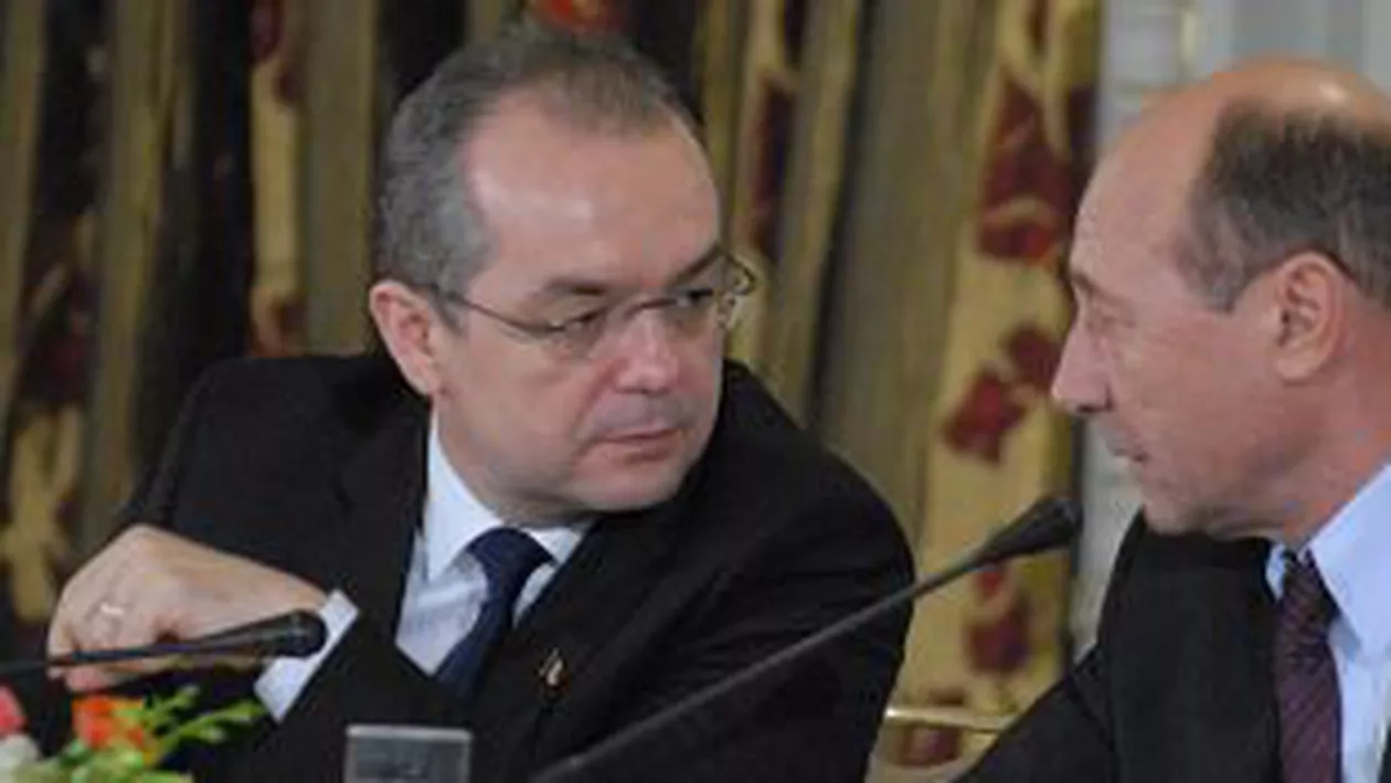 Boc şi Băsescu, discuţii la Cotroceni după întâlnirea cu deputaţii minorităţilor