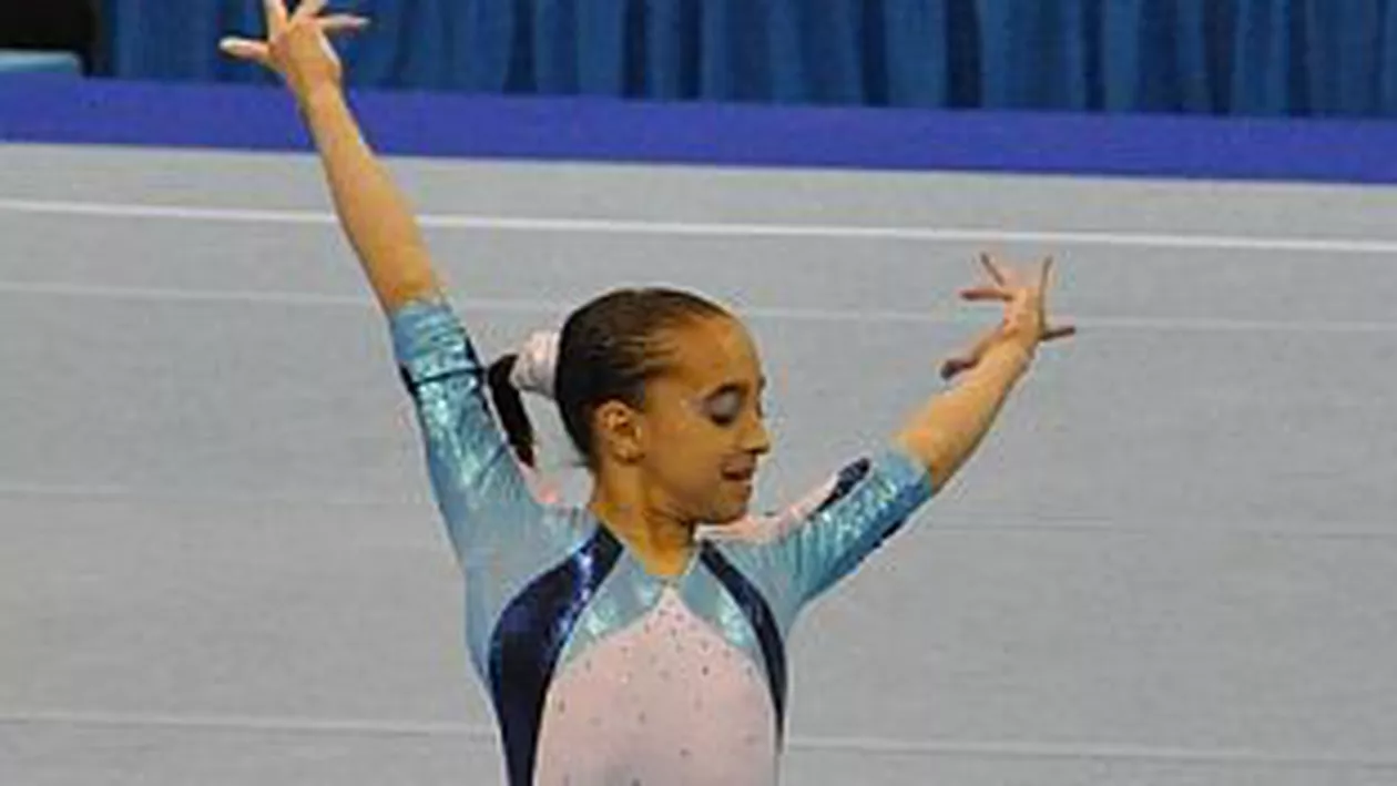 Larisa Iordache, câștigătoarea a patru finale în cadrul concursului Gym Festival din Slovacia