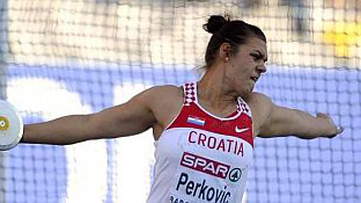 Campioana europeană la aruncarea discului Sandra Perkovici, depistată pozitiv la testul antidoping