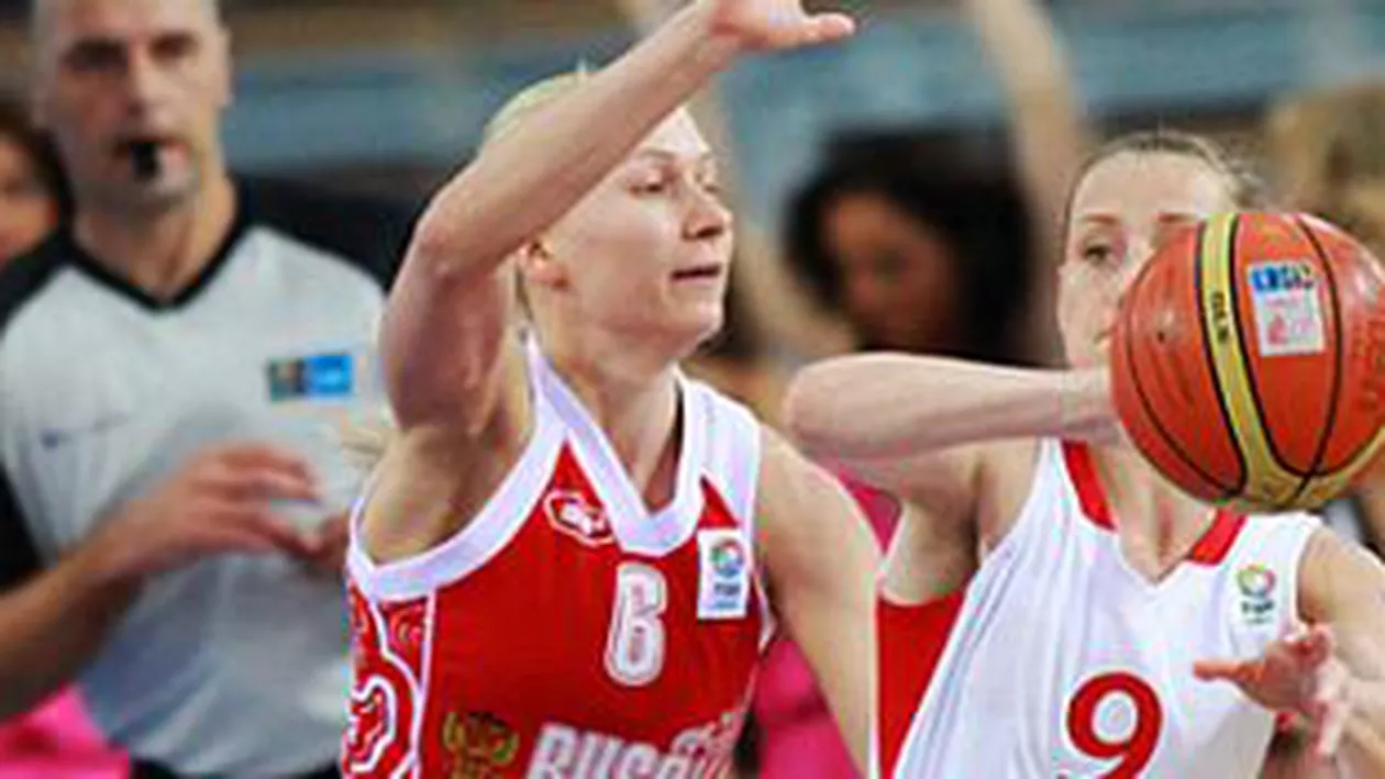 Rusia a obţinut aurul la Campionatul European de baschet feminin