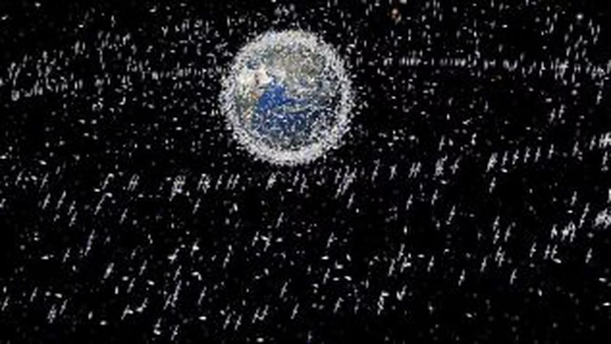 Cantitatea de deșeuri ce gravitează în jurul Terrei a atins pragul critic! (FOTO)