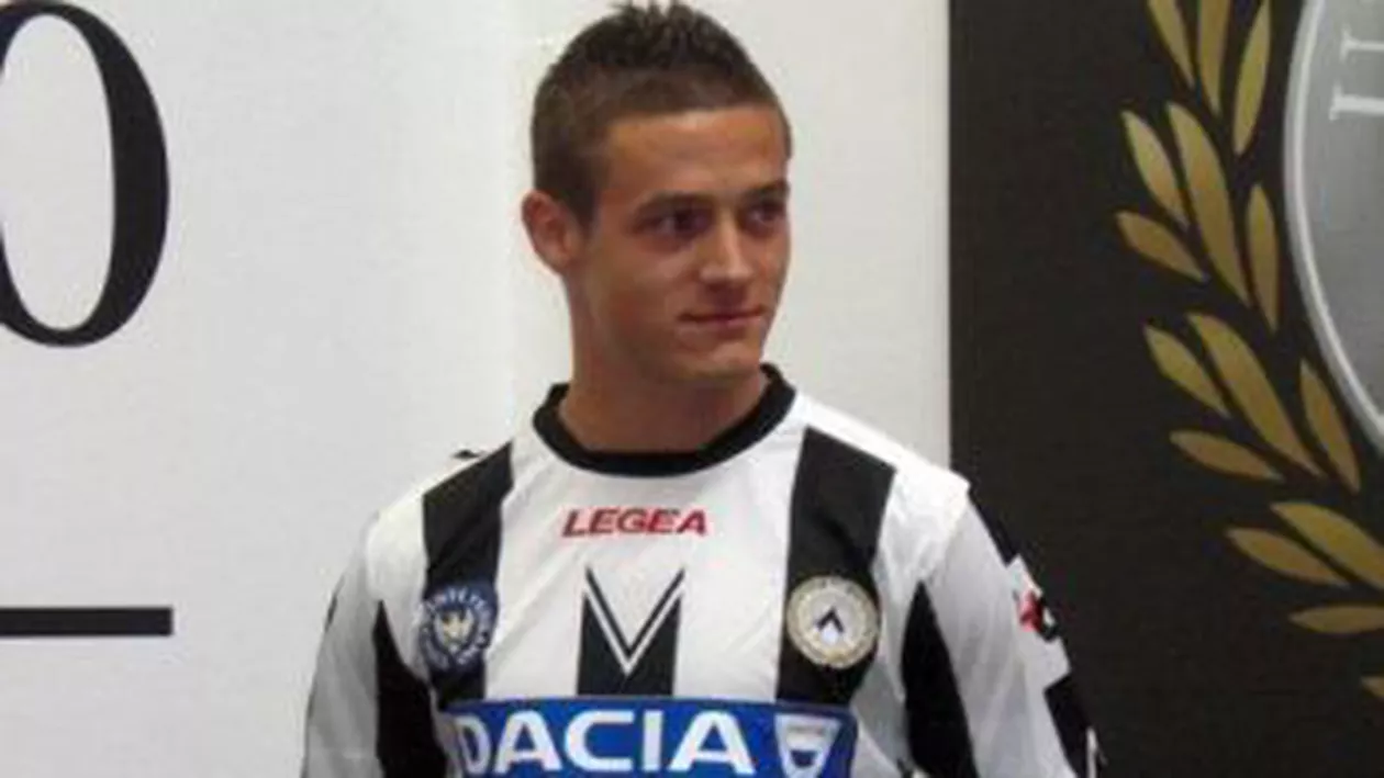 Gabriel Torje, prezentat oficial la Udinese: Mă simt pregătit să îl înlocuiesc pe Alexis Sanchez