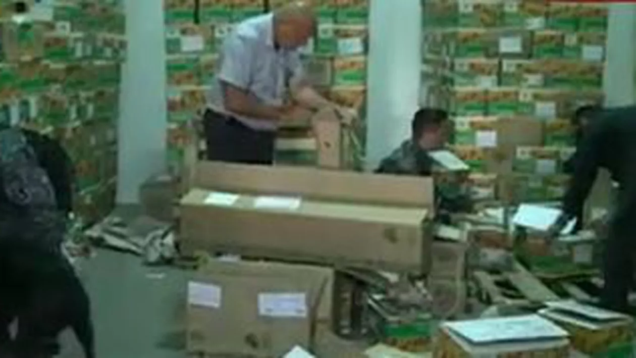 Percheziție la un pavilion din Voluntari: Garda Financiară verifică peste 2.250 de pachete cu plante și bulbi de flori