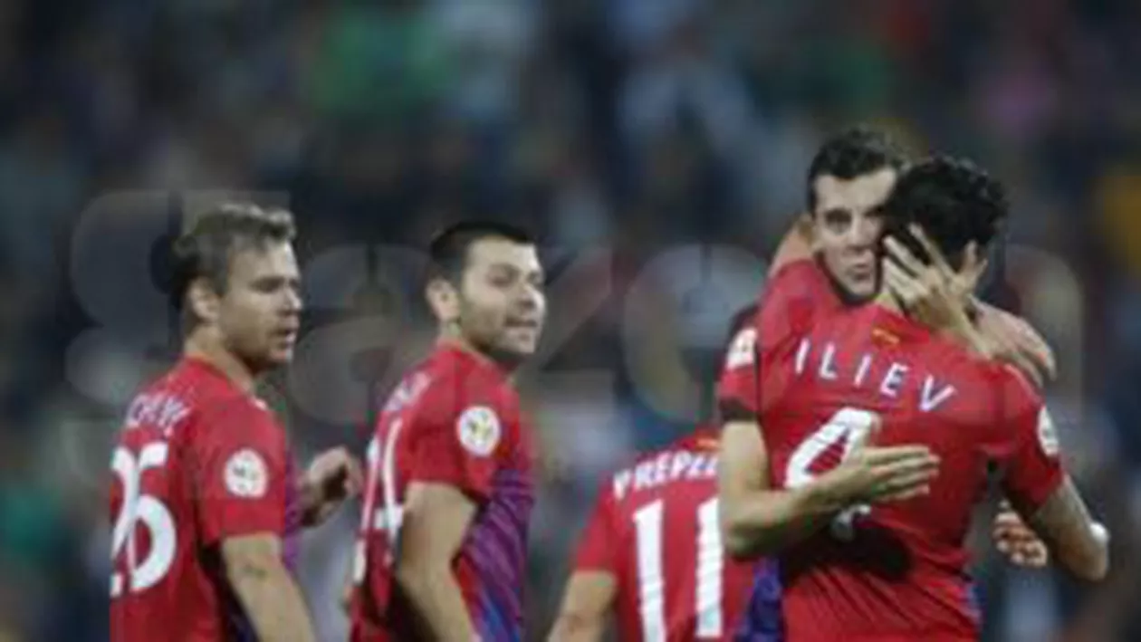 Cupa României: Steaua - Sănătatea Cluj, 4-0. Ionel Ganea a fost schimbat la pauză