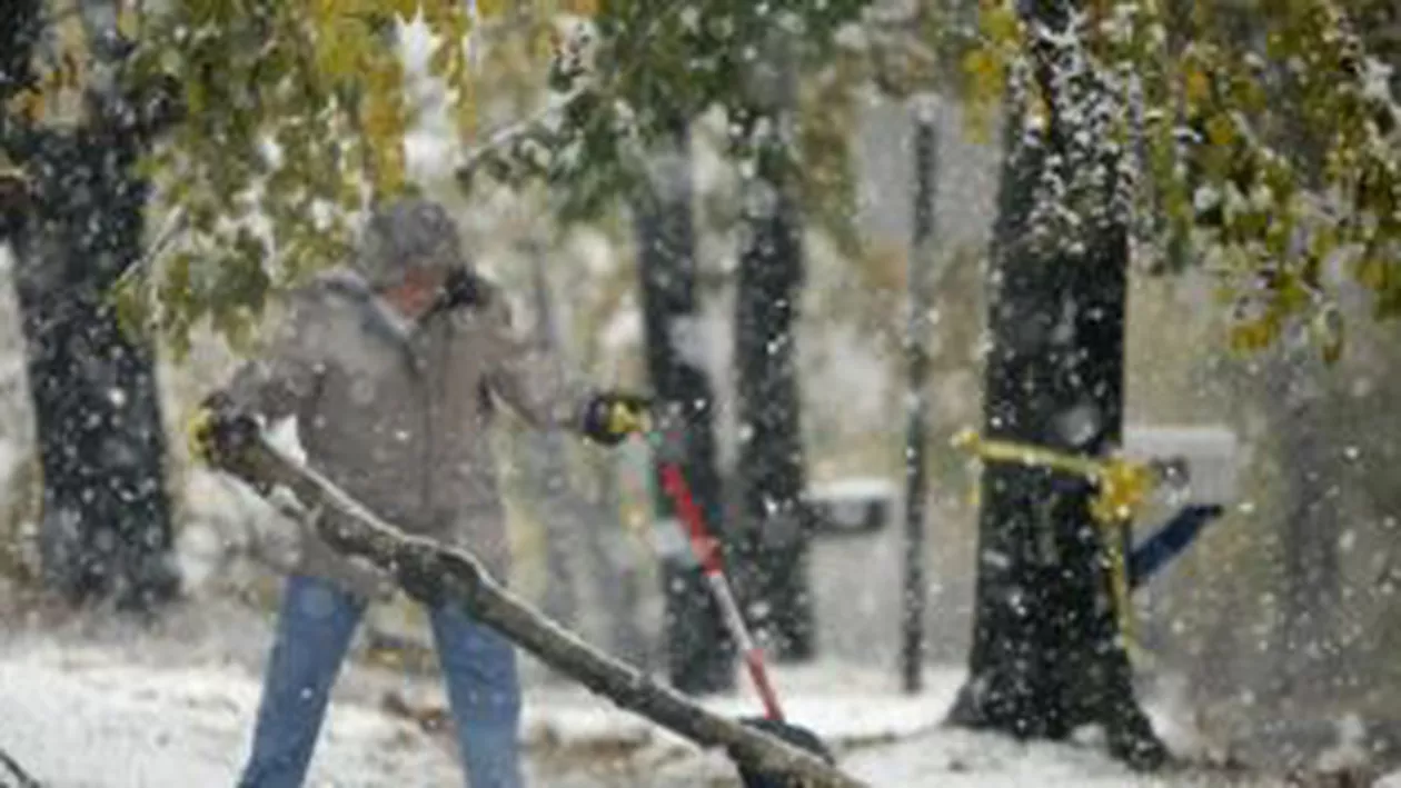 Weekend cu ninsori şi temperaturi scăzute în toată ţara: Vezi prognoza meteo pe 3 zile
