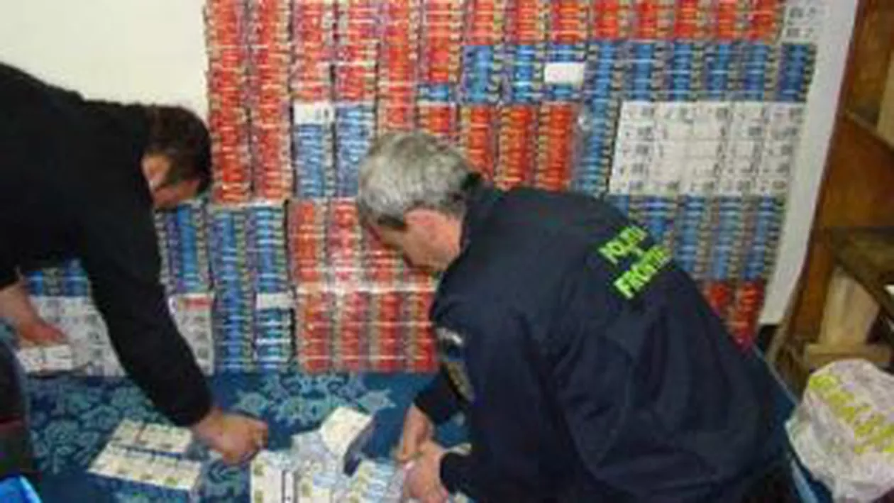 Suceva: Focuri de armă pentru reținerea a doi contrabandiști de țigări
