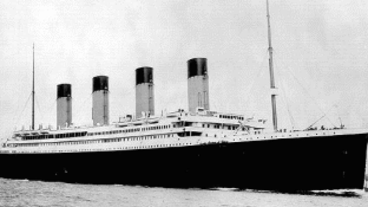 O hartă a punții vasului Titanic, scoasă la licitație pentru 50.000 de lire (FOTO)