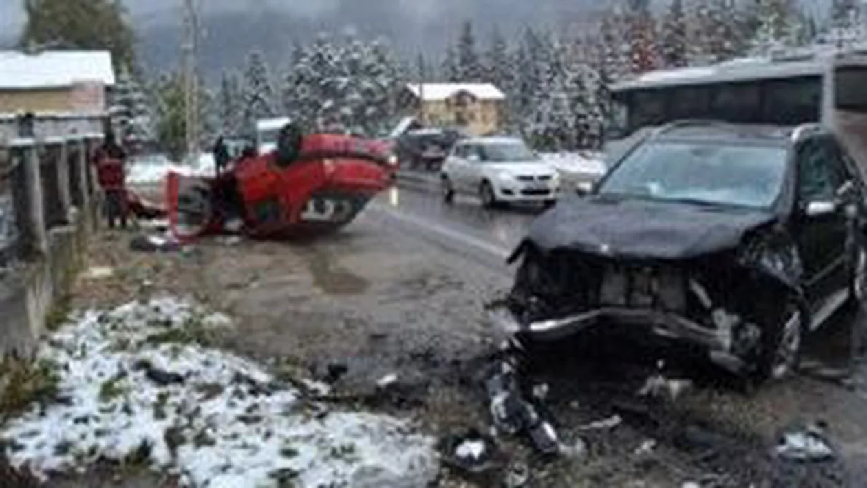 Mașina din fața lui Huidu era condusă de cumnatul acestuia. Derapajul rămâne cea mai plauzibilă ipoteză