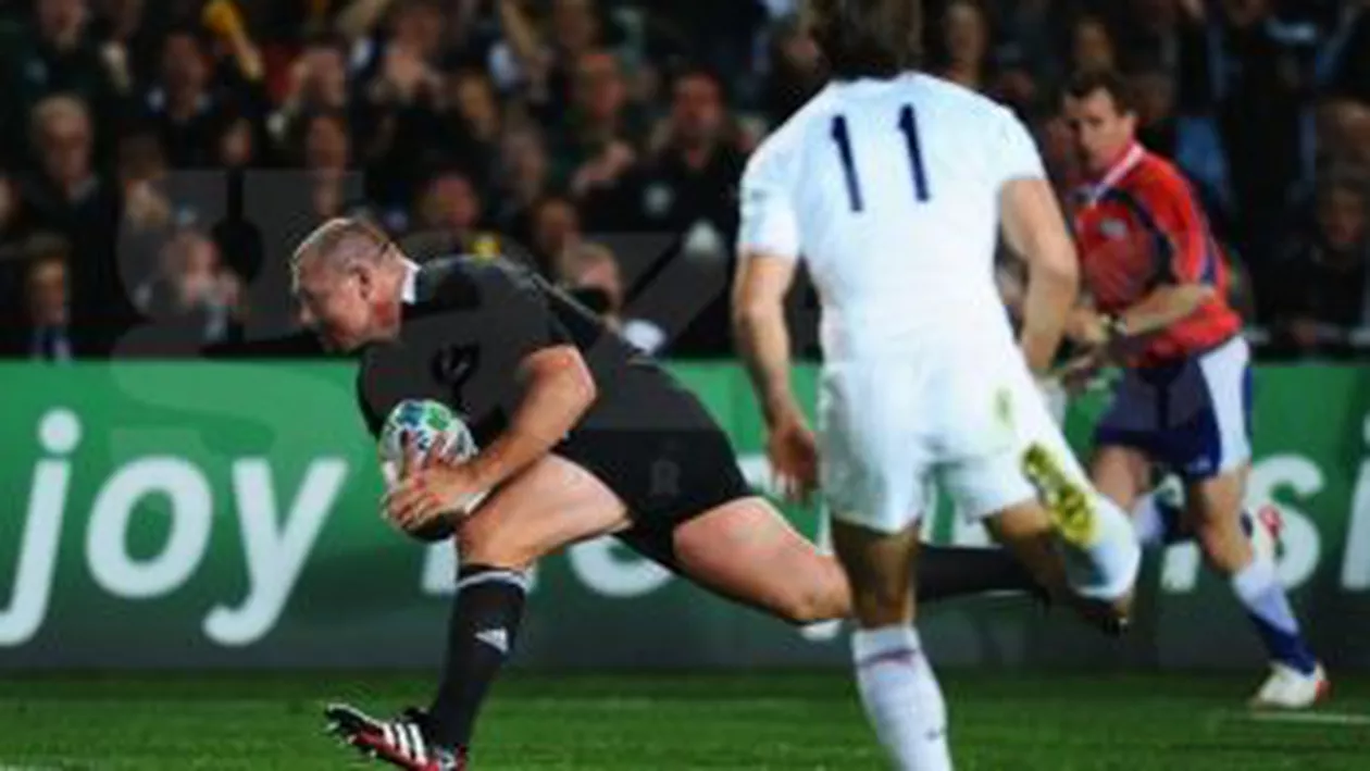 Noua Zeelandă a câștigat Cupa Mondială de rugby, învingând Franța cu scorul de 8-7