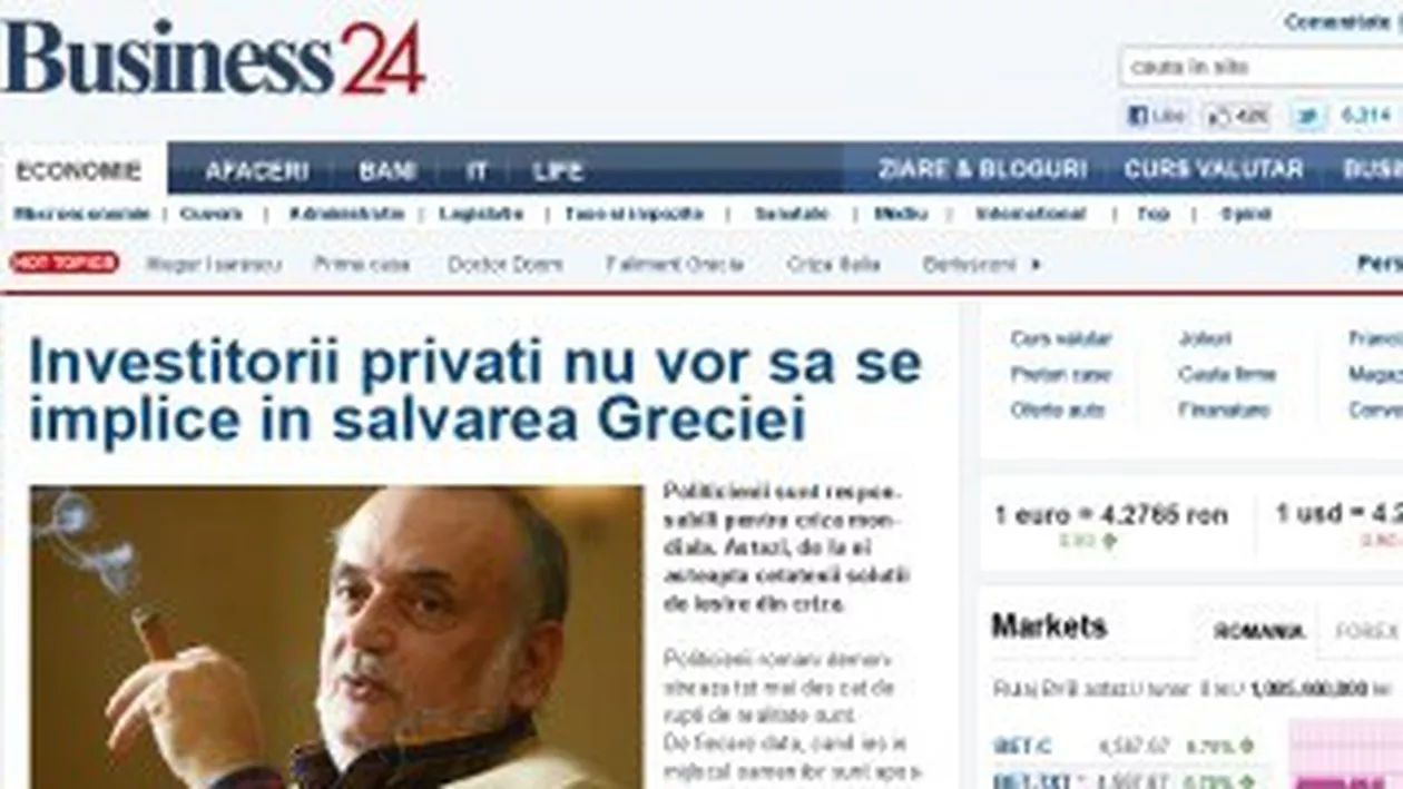 S-a relansat Business24.ro: Vezi ce noutăţi aduce
