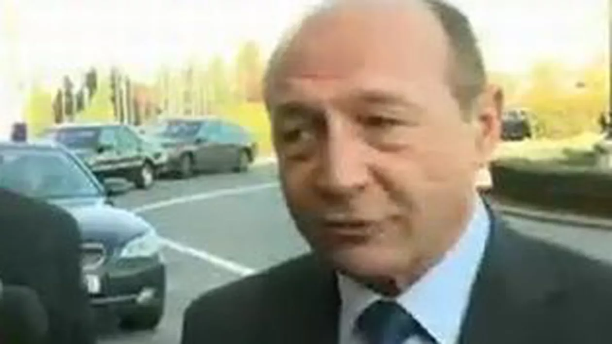 Traian Băsescu: Nu e treaba mea dacă Geoană va fi înlocuit din funcția de președinte al Senatului, e a Parlamentului