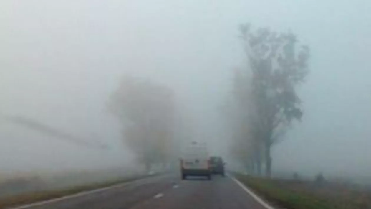 Avertizare nowcasting ANM: Condiții de ceață în partea de vest a țării