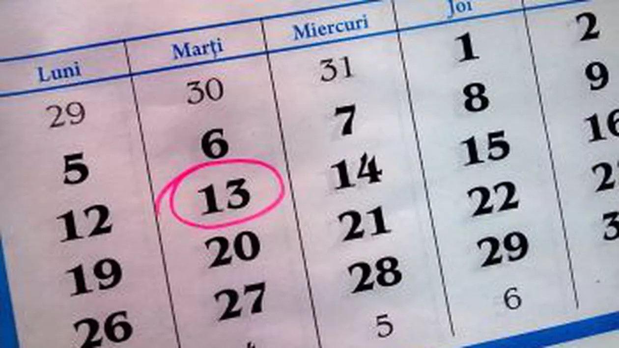 Marți 13, un eveniment plin de superstiții. VEZI de ce este considerată o zi "neagră"