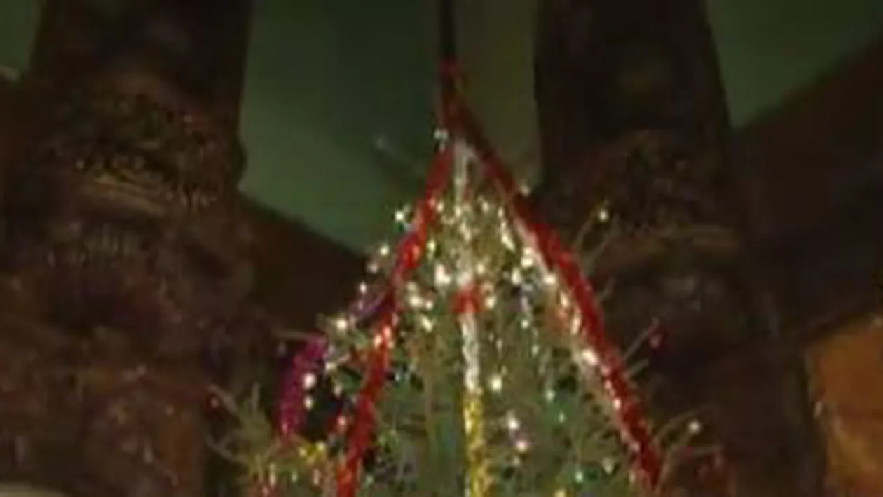 Noapte magică la Castelul Peleș: Concerte de colinde și daruri pentru cei mici lângă bradul de Crăciun (VIDEO)