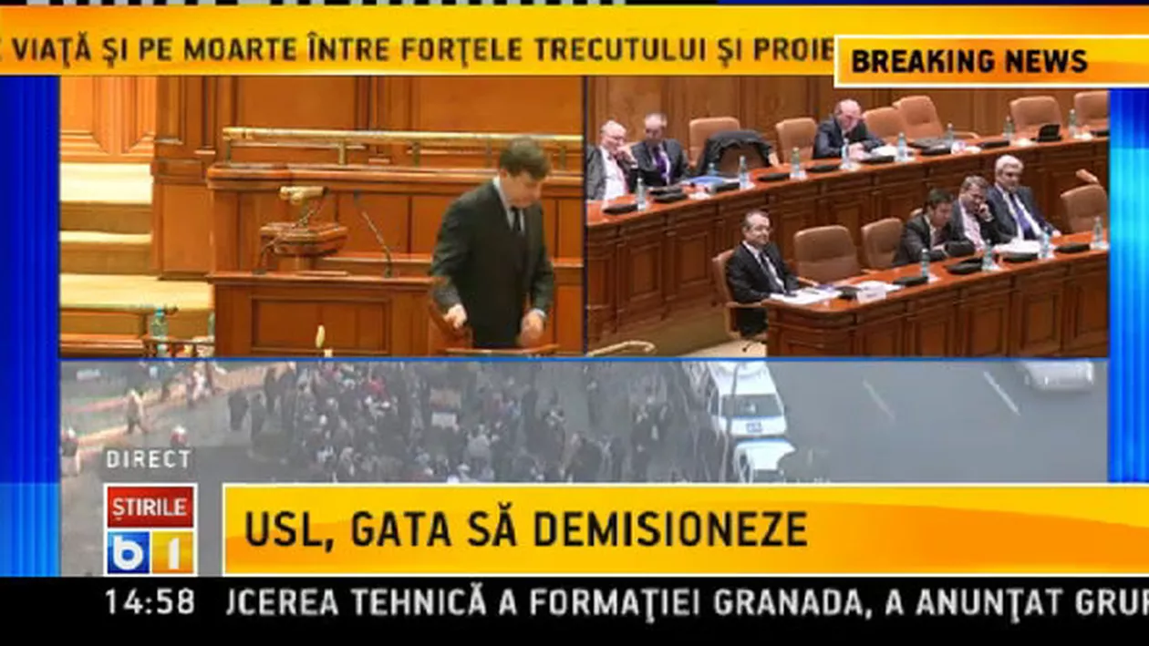 Italia sărbătorește demisia lui Silvio Berlusconi. Mii de protestatari s-au adunat la Roma și au scandat „S-a terminat!”
