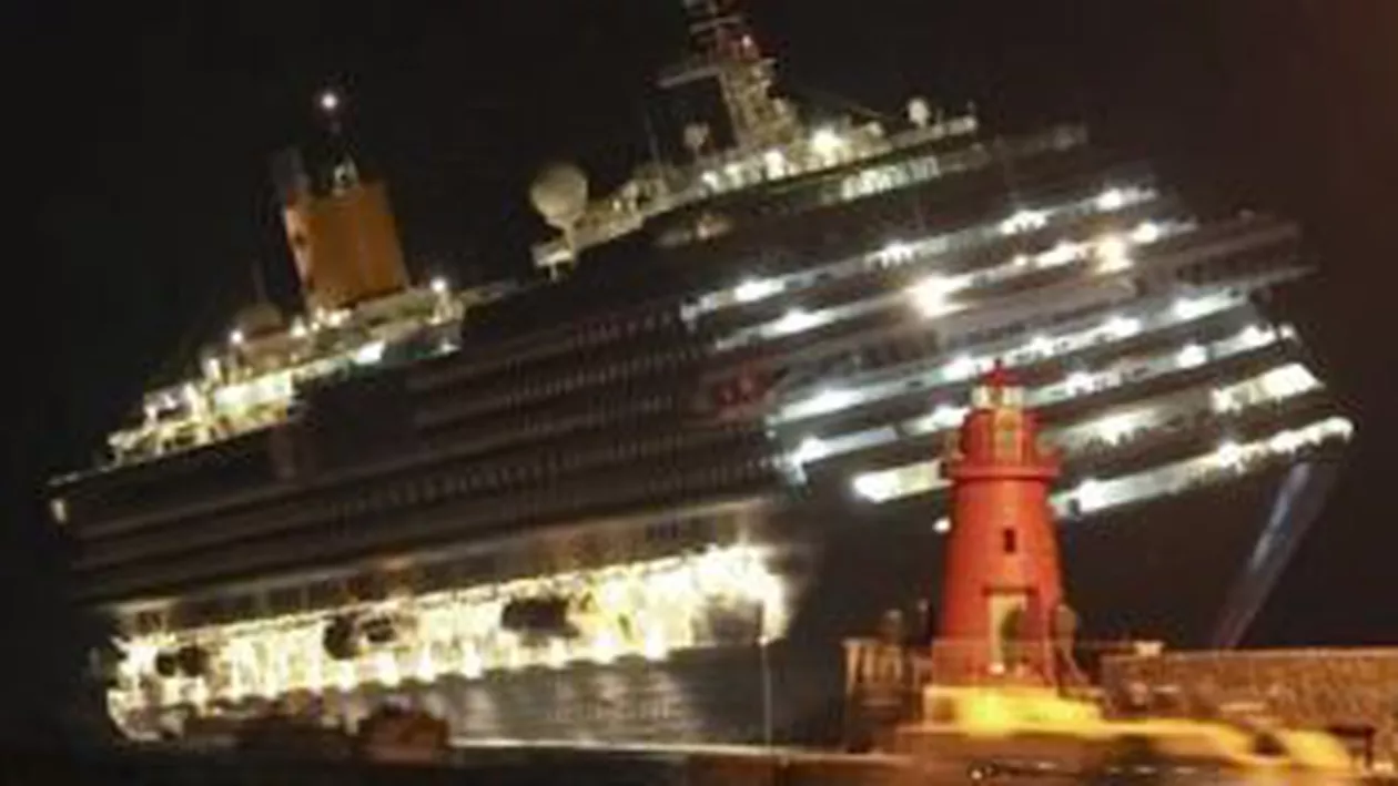 Mama unui român care lucra pe pachebotul naufragiat în Toscana: „Fiul meu este bine, a scăpat. A fost o panică ca pe Titanic”