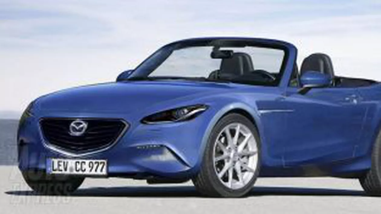 Noua generație Mazda MX-5 va fi mai ușoară și mai agilă (FOTO)