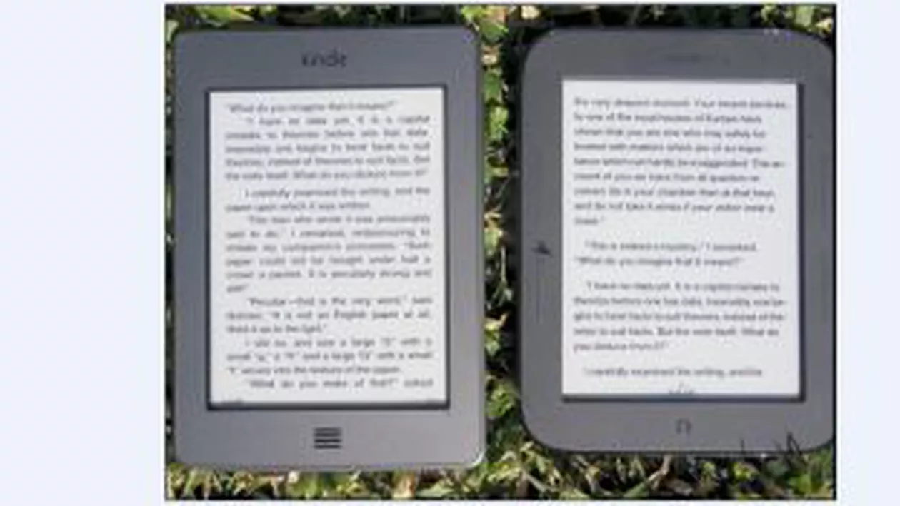 Comparație: Barnes & Noble Nook Simple Touch Reader vs. Amazon Kindle Touch, e-book readere la putere (FOTO)