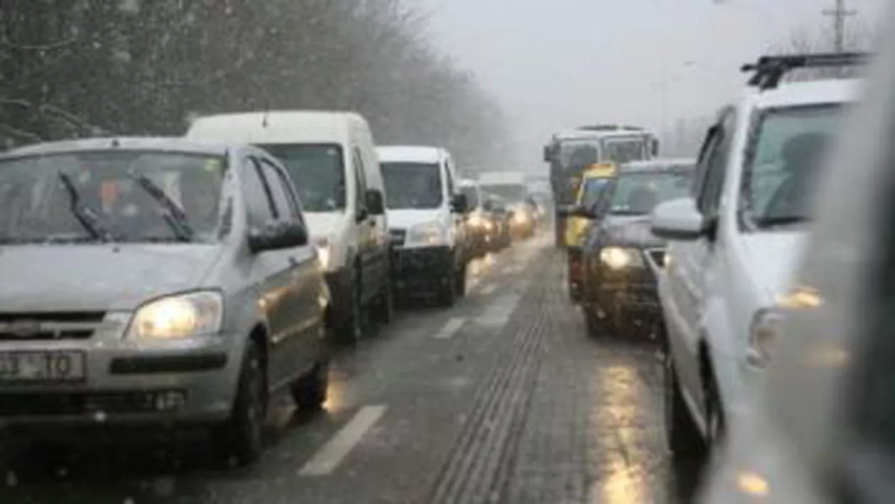 DN2, DN3 și DN4 sunt în continuare blocate. Centura Bucureștiului este blocată pe anumite porțiuni