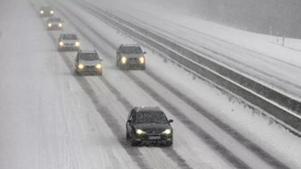 Sudul țării, complet izolat: Traficul pe drumurile naționale din șase județe a fost oprit. Sectorul București-Fetești și alte 43 drumuri naționale, închise