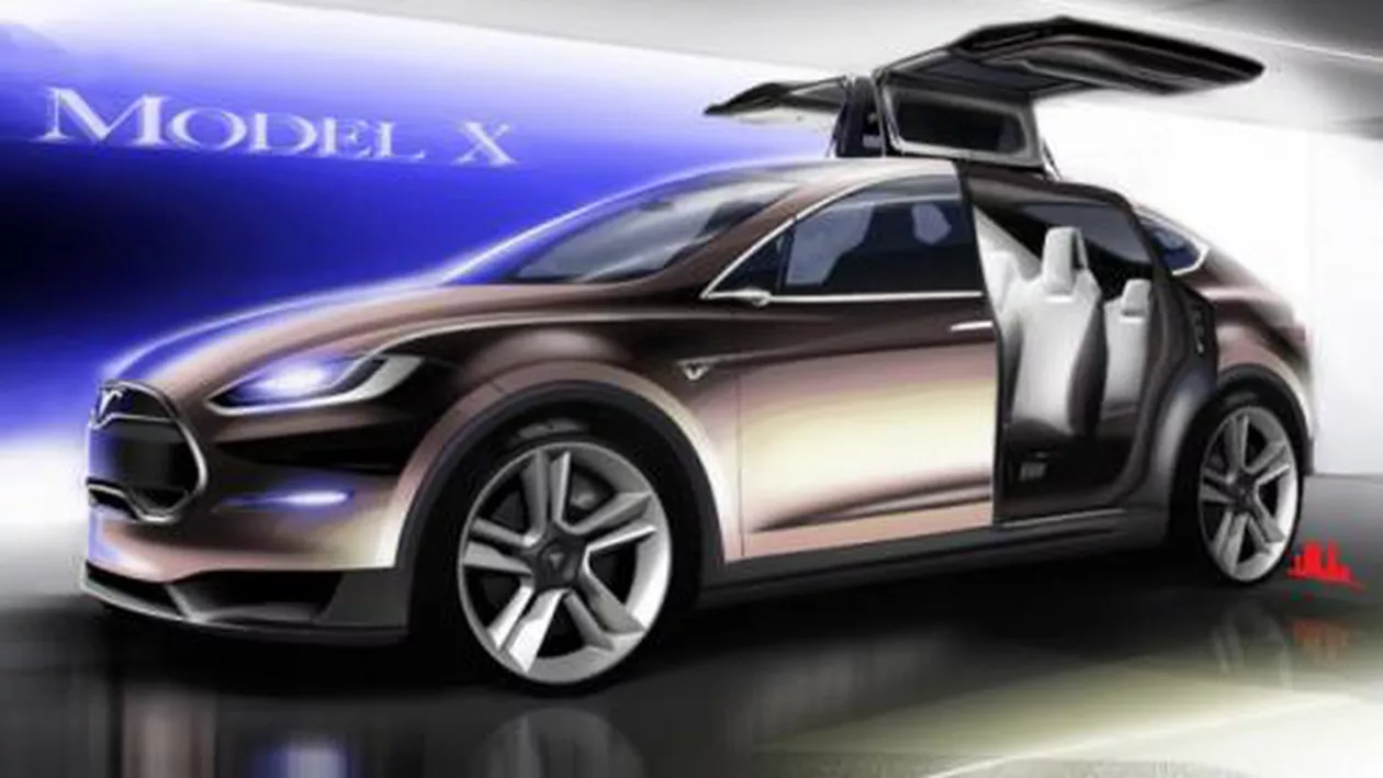 Tesla lansează Model X CUV, un crossover electric, al treilea automobil electric al companiei americane (FOTO)