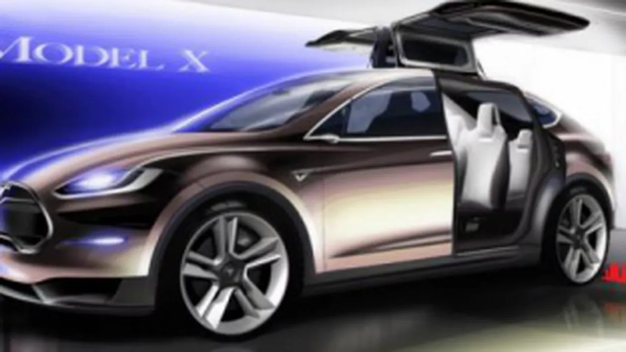 Electric power: Comenzi record pentru Tesla Model X - 500 de unități rezervate la o zi după anunțarea crossover-ului (FOTO)