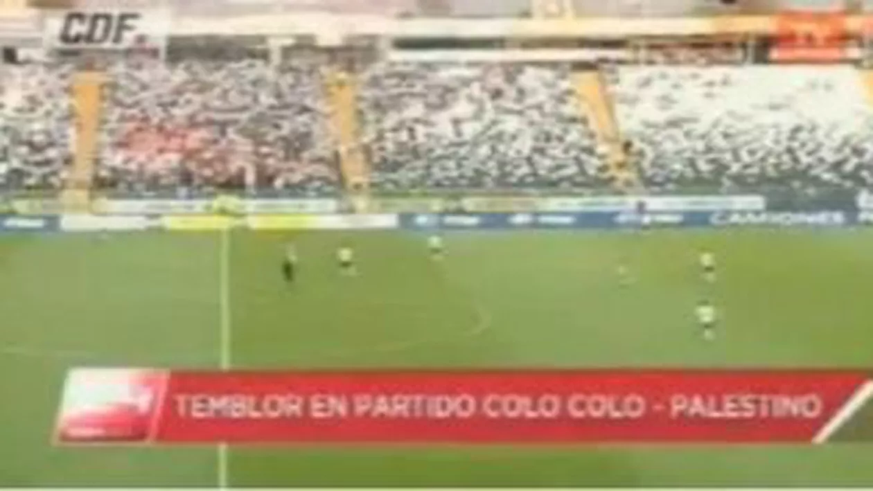 Chile: Fotbalul continuă și la magnitudini de 7 grade. Comentatorii au făcut glume în direct pe seama seismului (VIDEO)