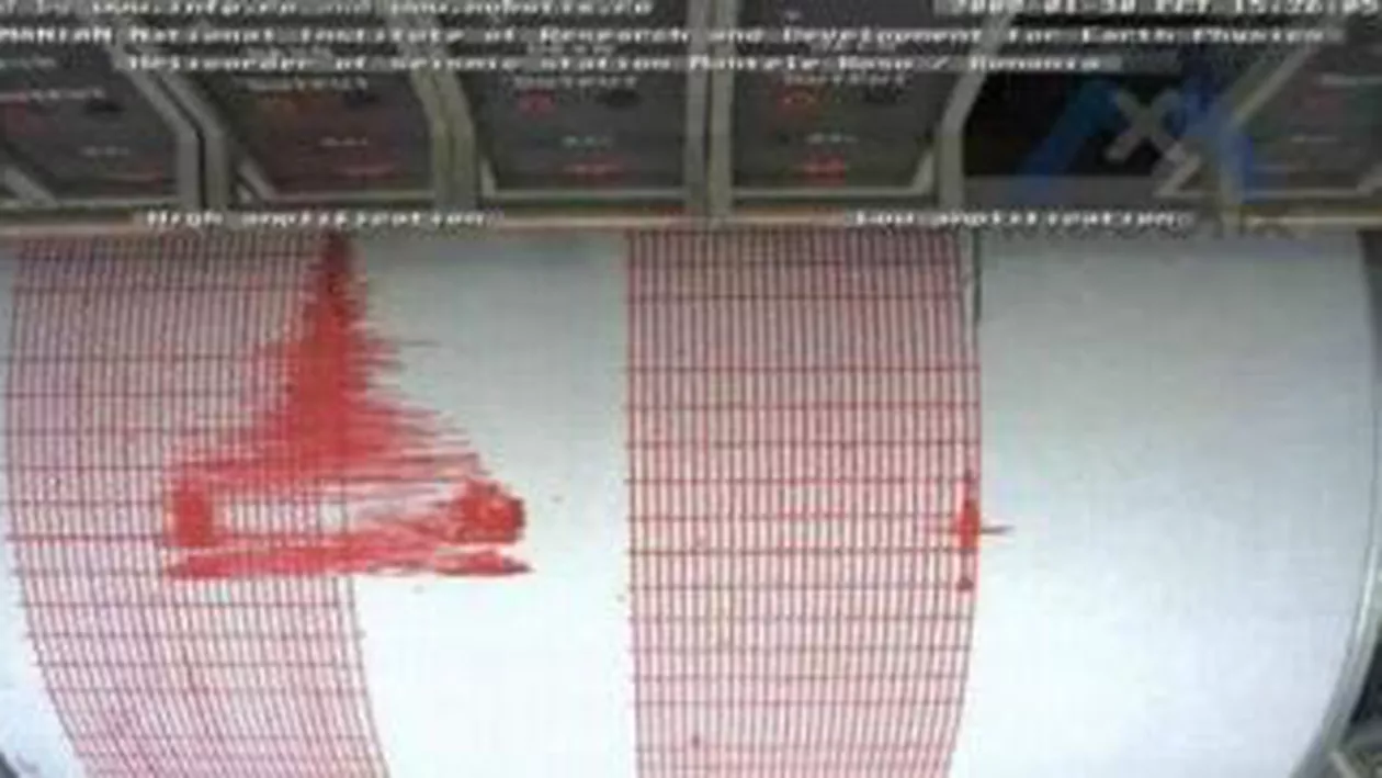 Un cutremur cu magnitudinea de 4 s-a resimţit la Giurgiu