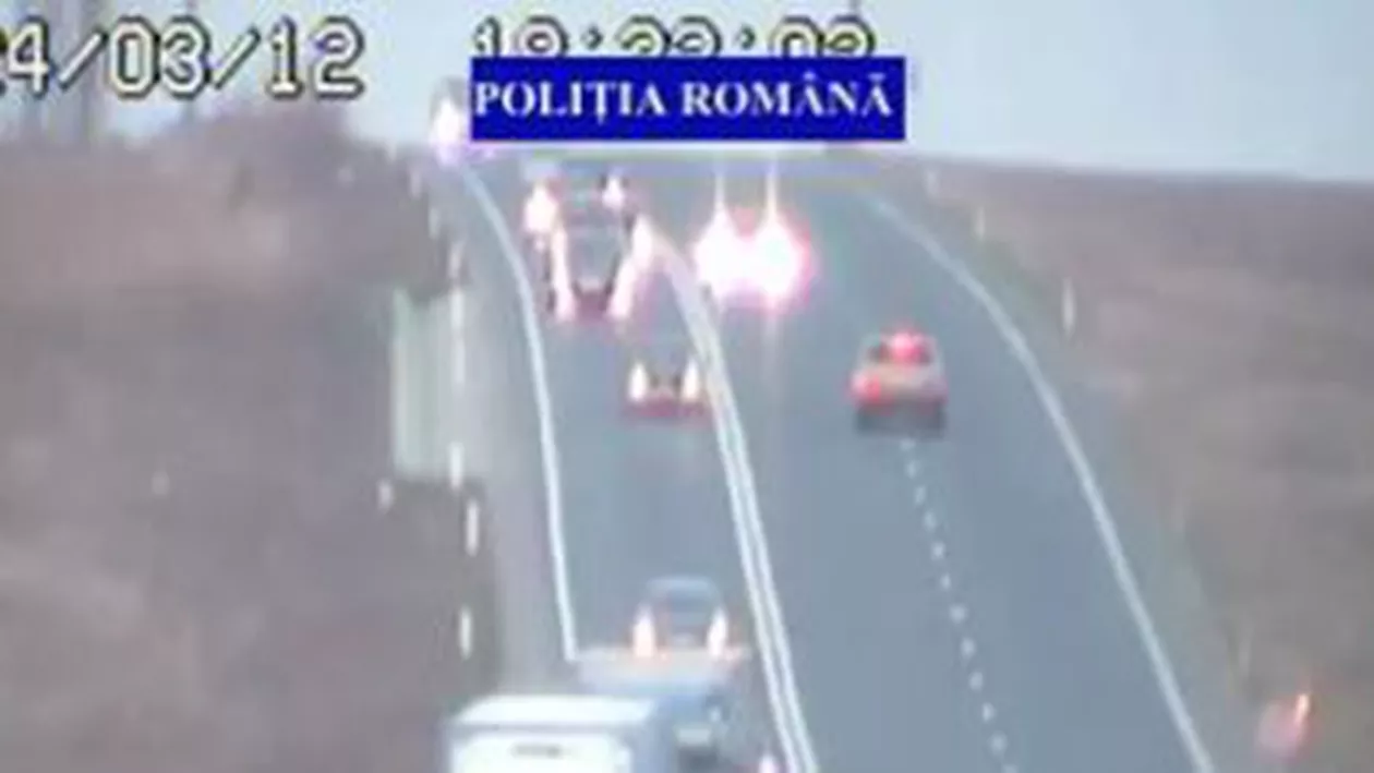 Cursă nebună pe contrasens cu mașina prefectului de Timiș. Autoturismul nu făcea partea dintr-o coloană oficială (VIDEO)