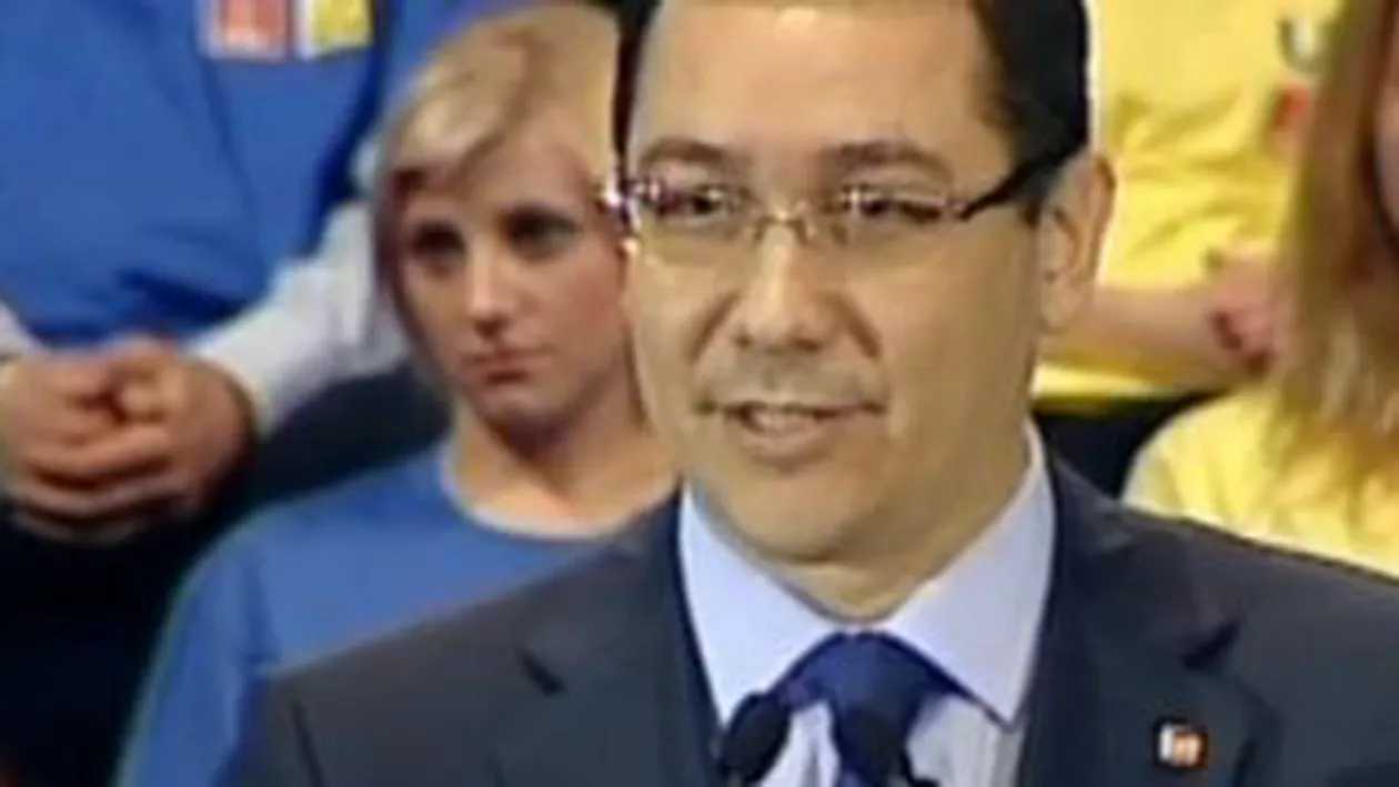 Victor Ponta: După ce Boc a ipotecat casa România, Ungureanu a început să-i vândă şi patul, televizorul