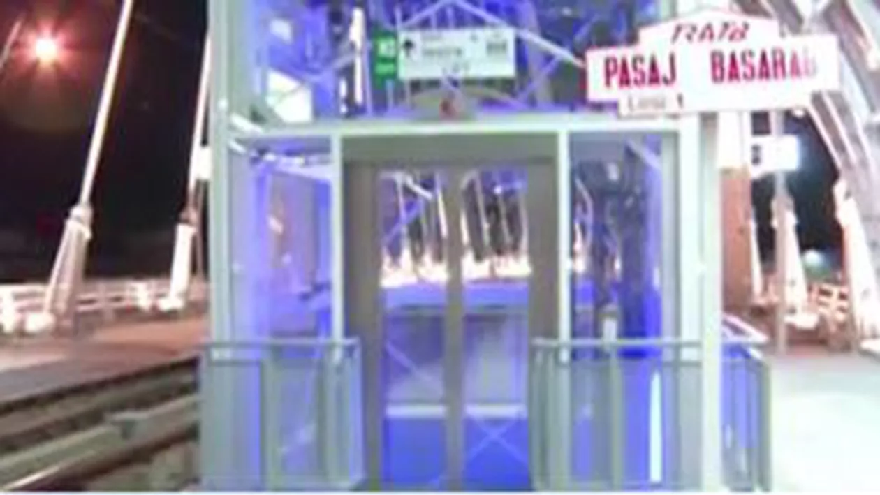 S-a inaugurat a doua staţie de tramvai de pe Pasajul Basarab. Sorin Oprescu, mulțumit de lucrare