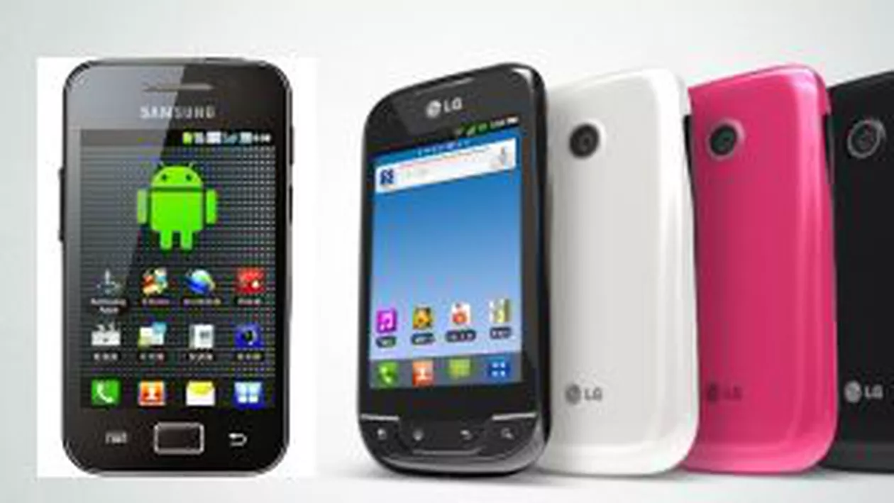 Comparație: Samsung Galaxy Ace Duos vs. LG Optimus Link - telefoane inteligente dual SIM (FOTO)