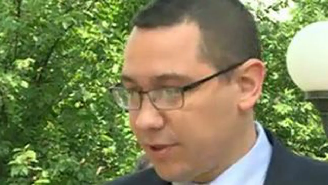 Victor Ponta: Victor Alistar nu mai face parte din echipa guvernamentală pe care o propun Parlamentului