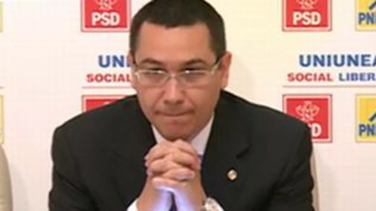 Victor Ponta: Dacă Guvernul primește votul de învestitură, în prima ședință aprobăm scrisoarea de intenție către FMI