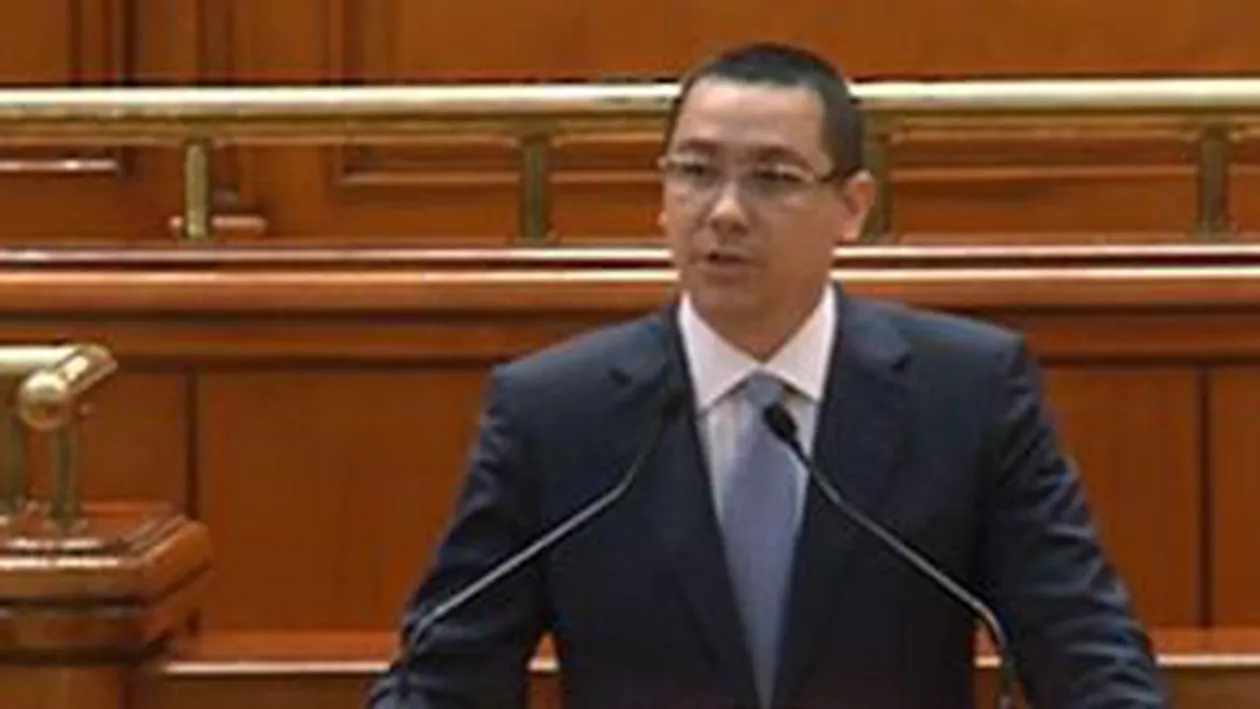 Victor Ponta și-a prezentat programul de guvernare: Am mare încredere că echipa guvernamentală va face față sarcinilor