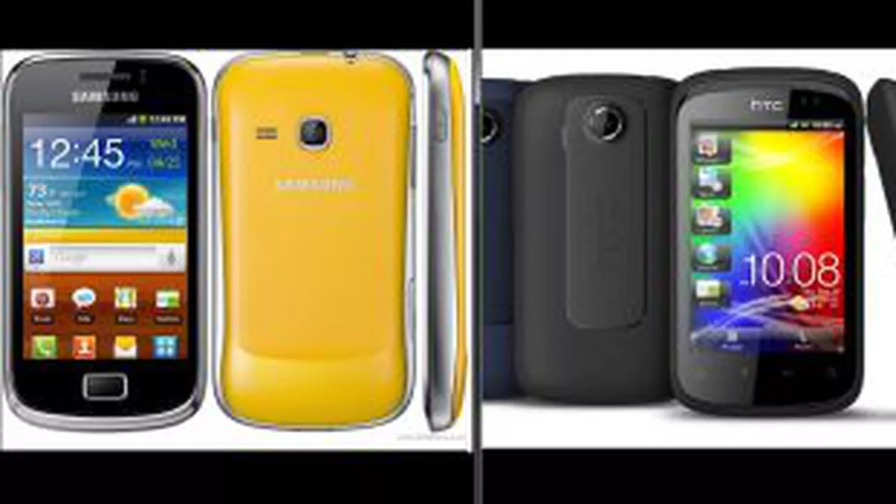 Comparație: Samsung Galaxy mini 2 vs. HTC Explorer - smartphone-uri la indigo (FOTO)