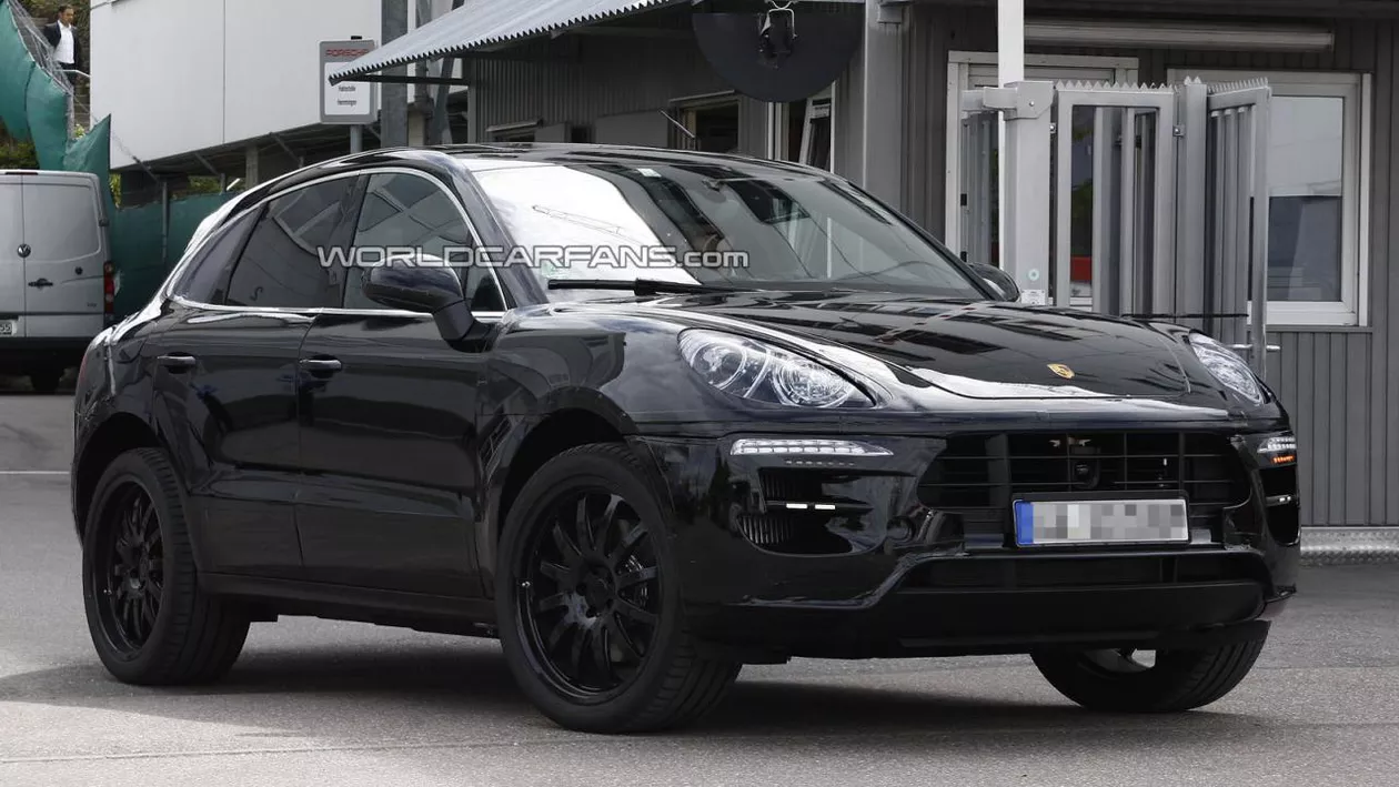 Porsche Macan, fratele lui Cayenne, în primele imagini spion (FOTO)