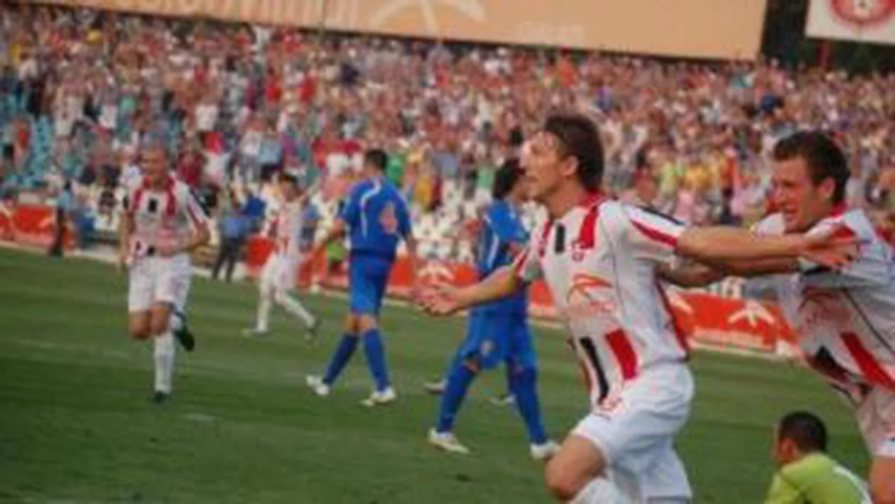 Liga I: Oţelul Galaţi - Universitatea Cluj, scor 2-0