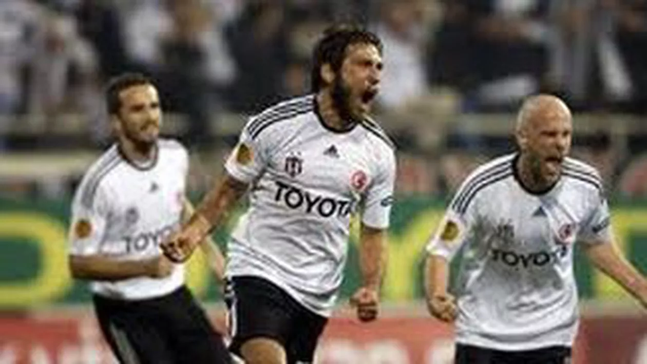Formația Besiktas a fost suspendată pentru un an din toate competițiile europene