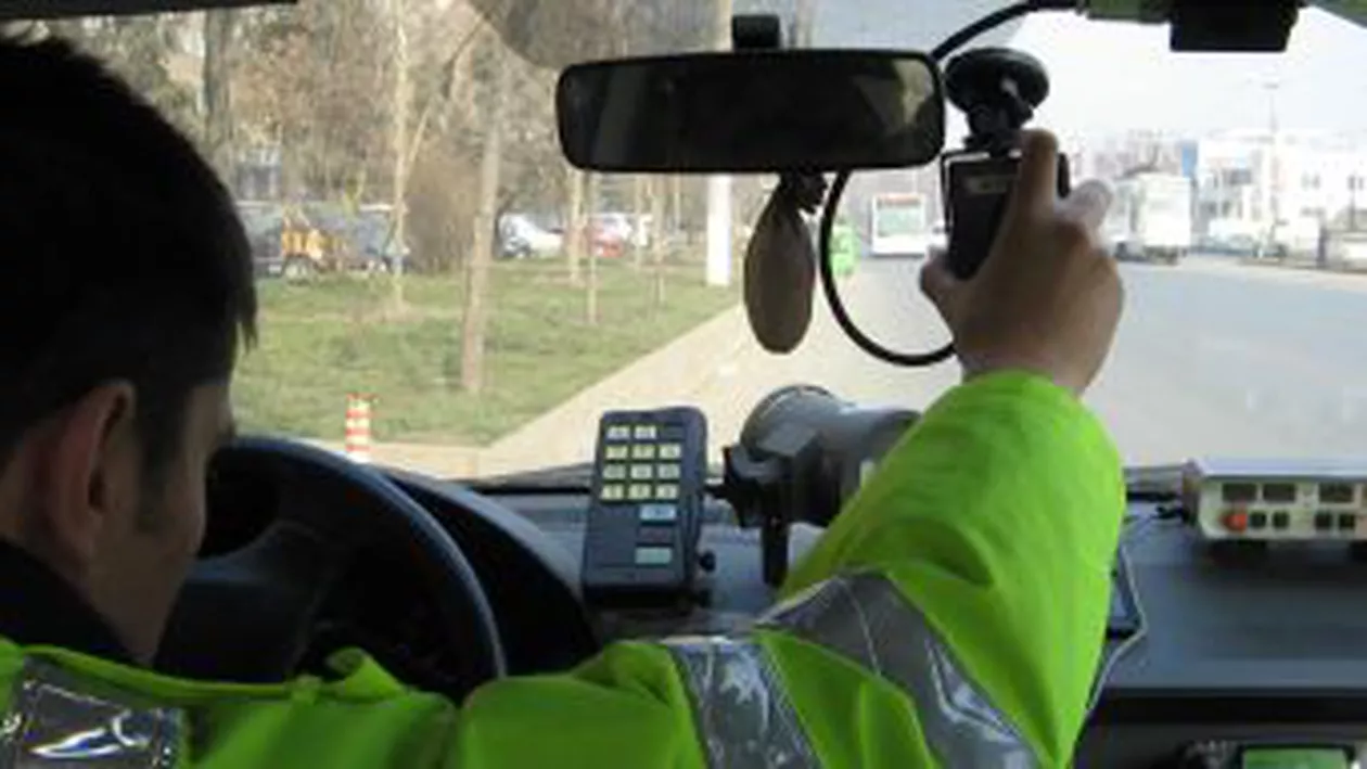 Timiș: Un șofer a fost înregistrat de radar având 200 de kilometri la oră, între localitățile Șag și Jebel