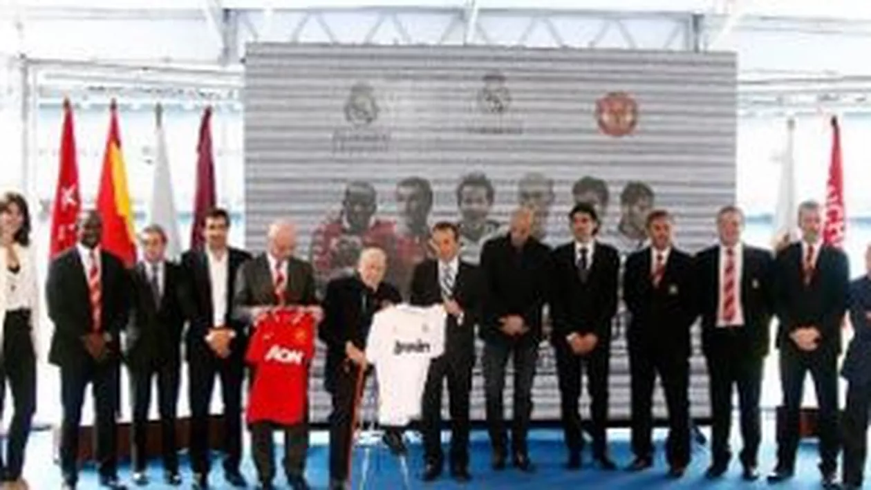 Real Madrid a învins Manchester United la a treia ediţie a Corazon Classic Match