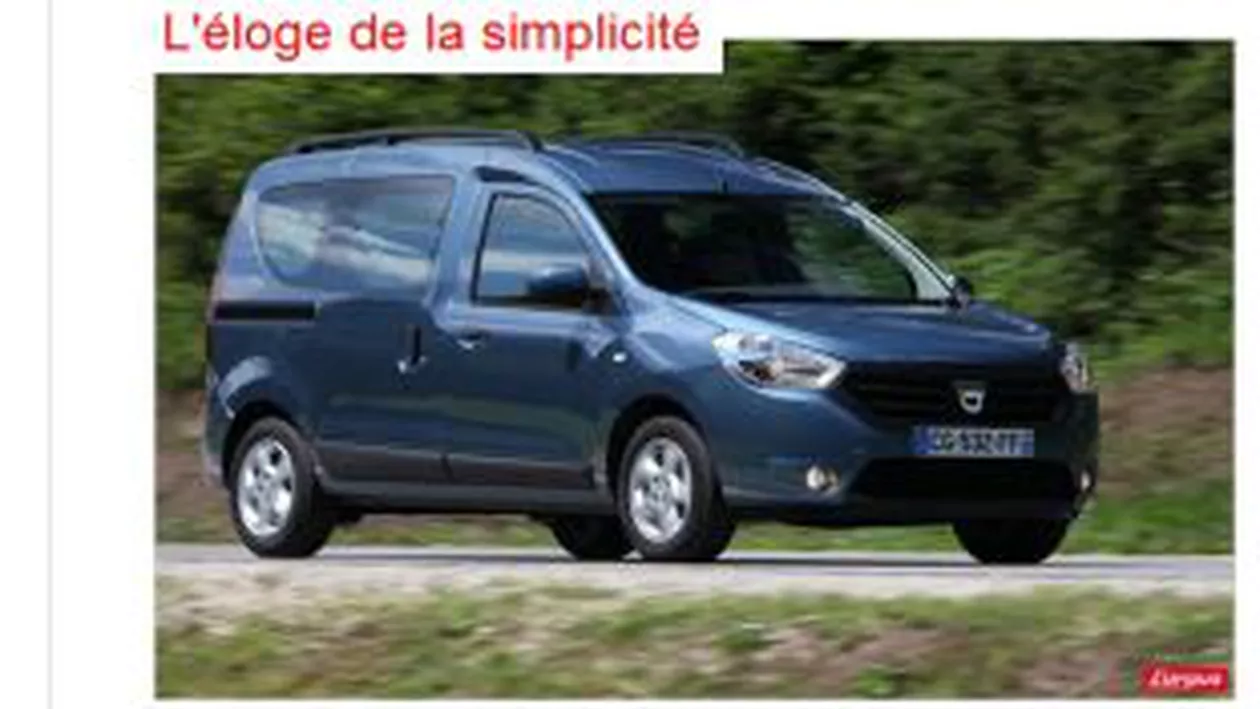 Dacia Dokker, testată de francezi: Este o propunere irezistibilă la clasa din care face parte (FOTO)