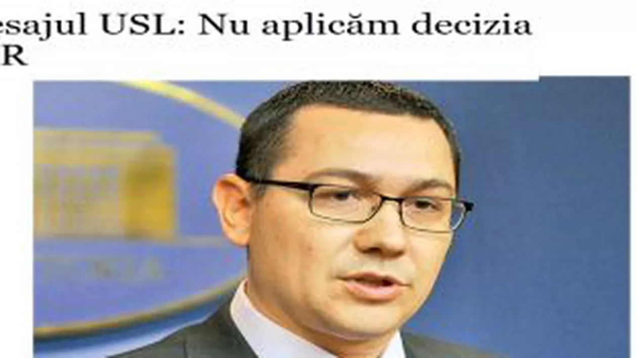 REVISTA PRESEI – Miercuri, 11 iulie: USL refuză să aplice decizia CCR și reacții internaționale la situația din România – principalele subiecte