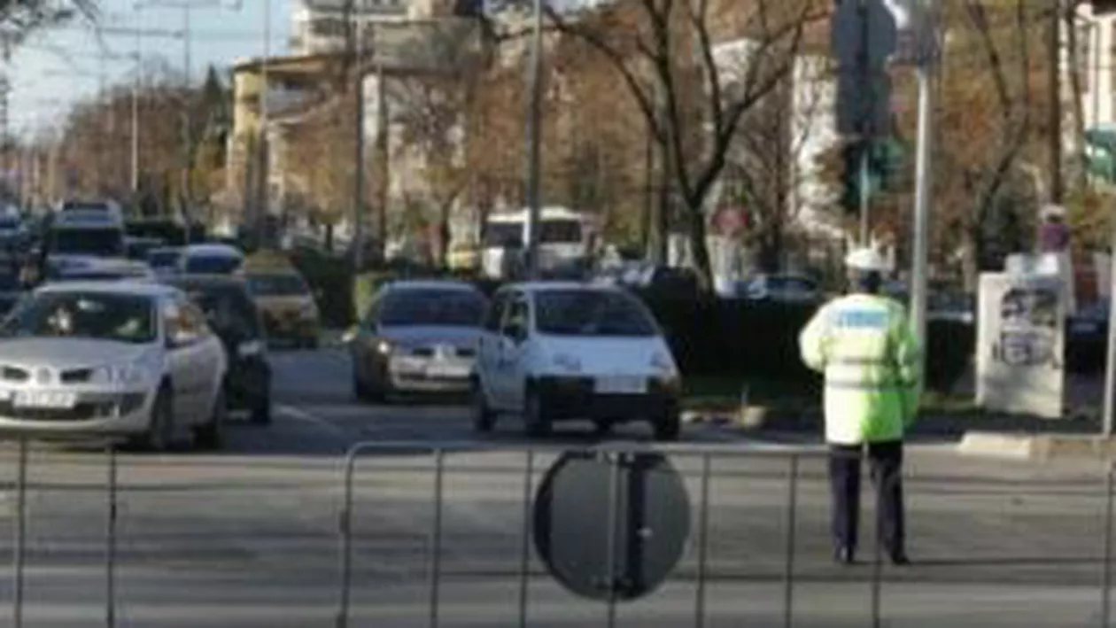Restricții în trafic în București: Centrul Capitalei, blocat în weekend de festivitățile organizate de ziua Franţei și de un maraton sportiv