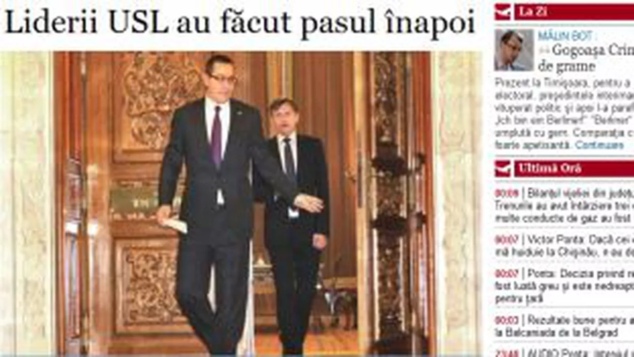 REVISTA PRESEI – Marți, 17 iulie: Crin Antonescu a promulgat legea referendumului și cercetări extinse în cazul Adrian Severin – principalele teme