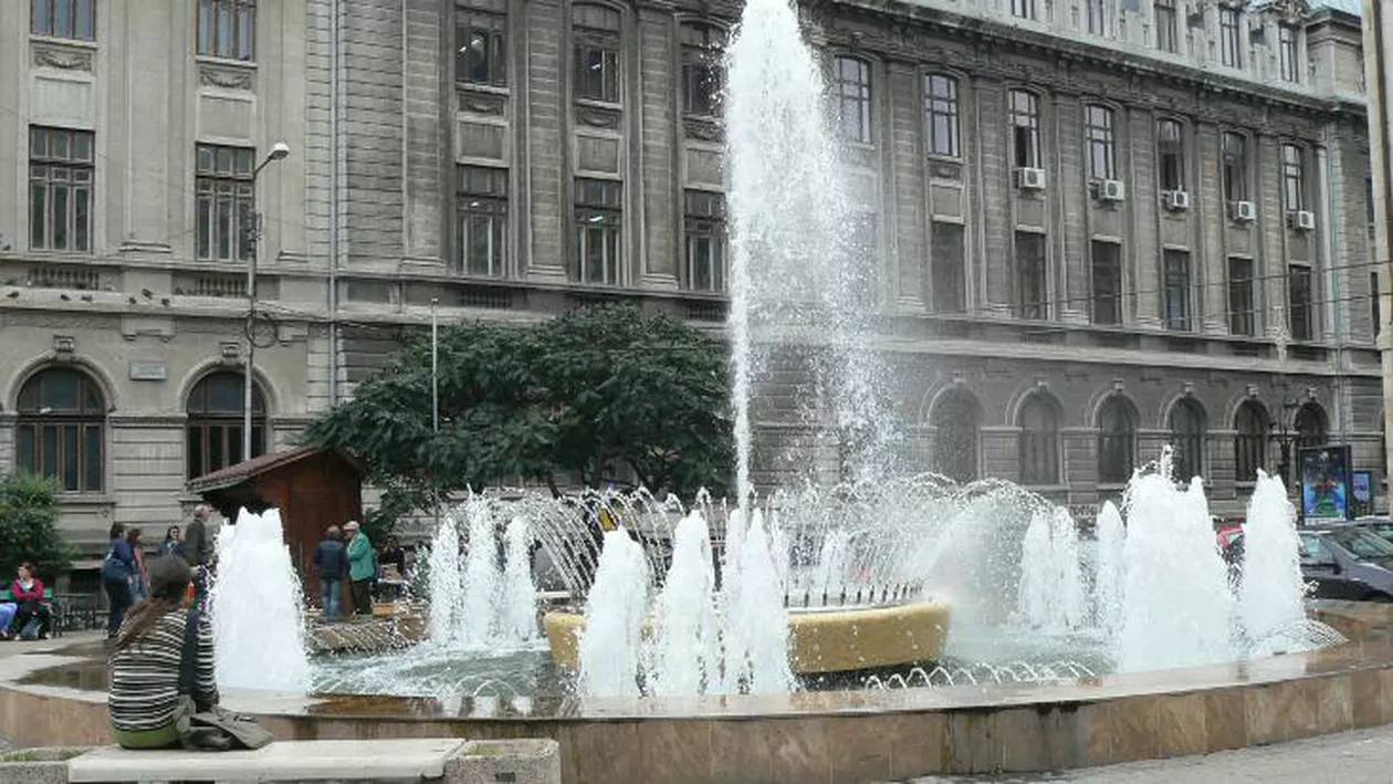 București: Fântâna de la Universitate nu va mai fi demolată