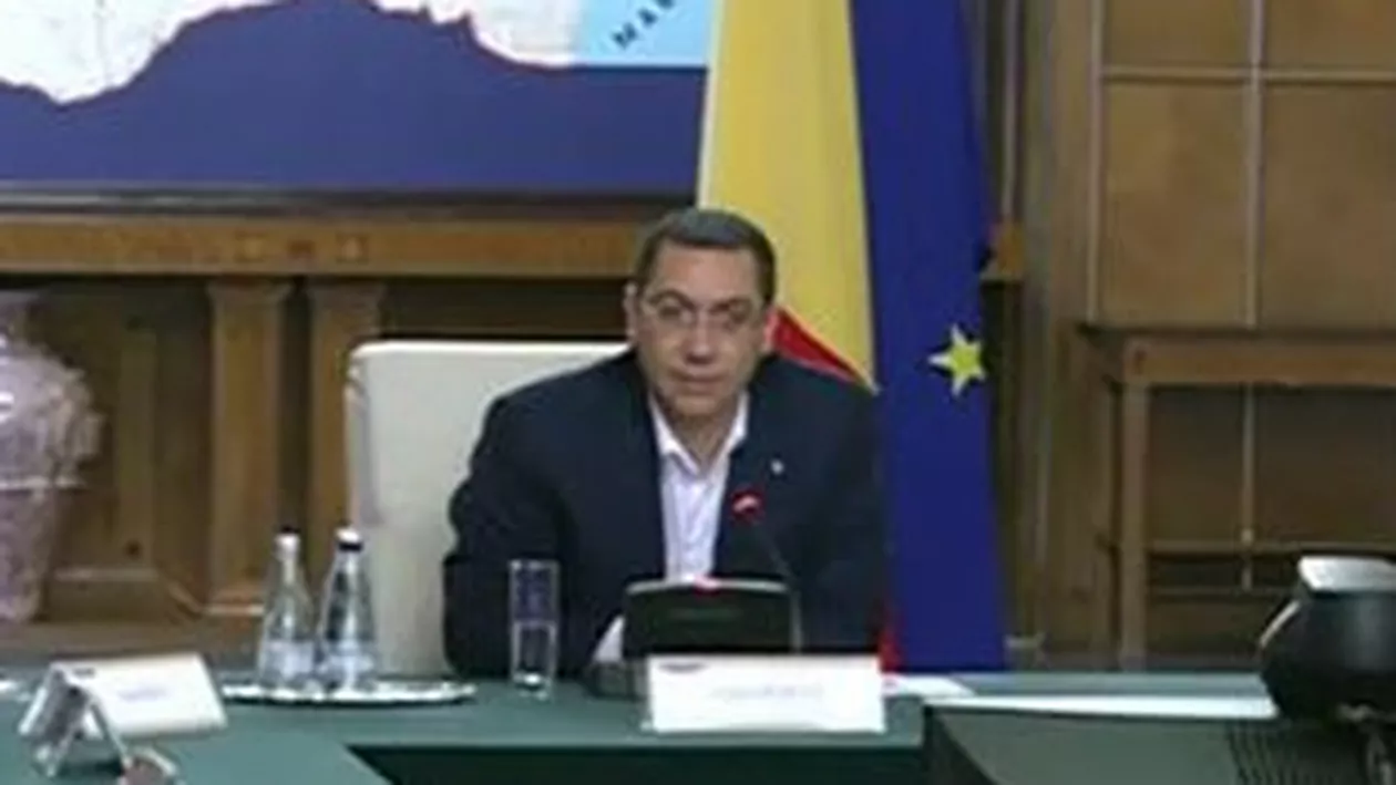Victor Ponta, către miniștri: Nu sunt foarte optimist în ce privește colaborarea cu președintele Băsescu